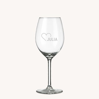 All you need is Love and a Dog 96 Personalised Engraved Dog design Wine Glass
